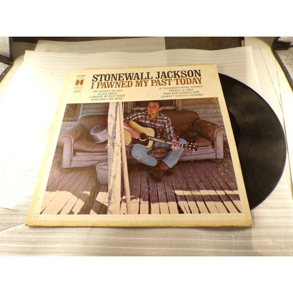 Stonewall Jackson I Pawned My Past Today Vinyl LP Harmony HS 11324 Country 1969